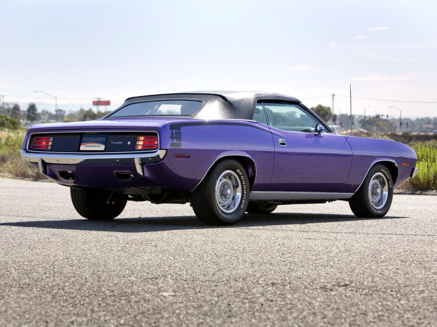  Plymouth &rsquo;Cuda 440 Convertible 1970 года  (фото 8 из 8)